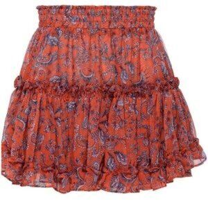 Misa Los Angeles Marion skirt in Aranciatta Paisley, size S, NWT